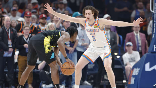 Indiana Pacers Aaron Nesmith Josh Giddey Oklahoma City Thunder